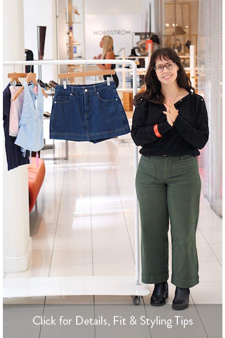 Felica Denim Miniskort video