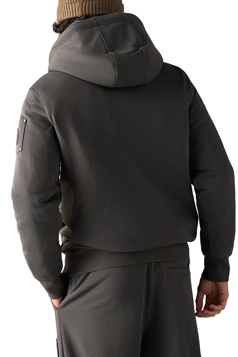 Classic Bunny Fleece Jacket with Removable Faux Fur Lining, Alternate, color, CEMENT