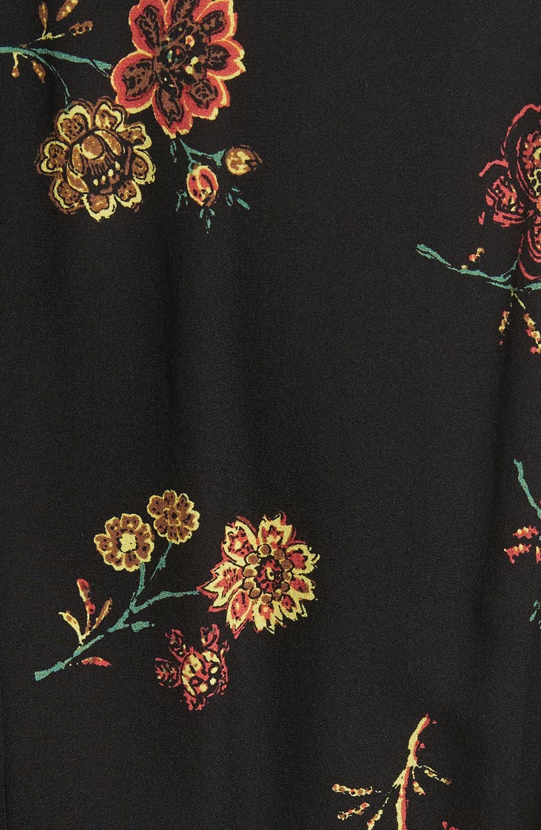 A.L.C. Wilma Silk Wrap Dress, Alternate, color, 