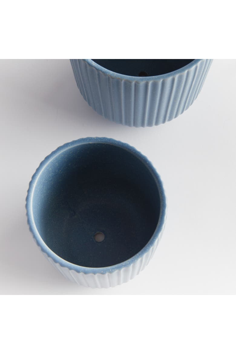 Tasha Flowerpot Planters Set of 2, Alternate, color, Blue