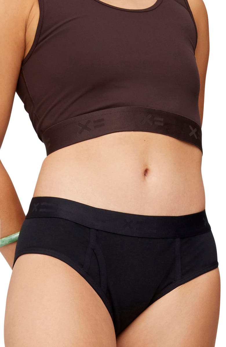TomboyX Iconic Briefs, Main, color, X Black
