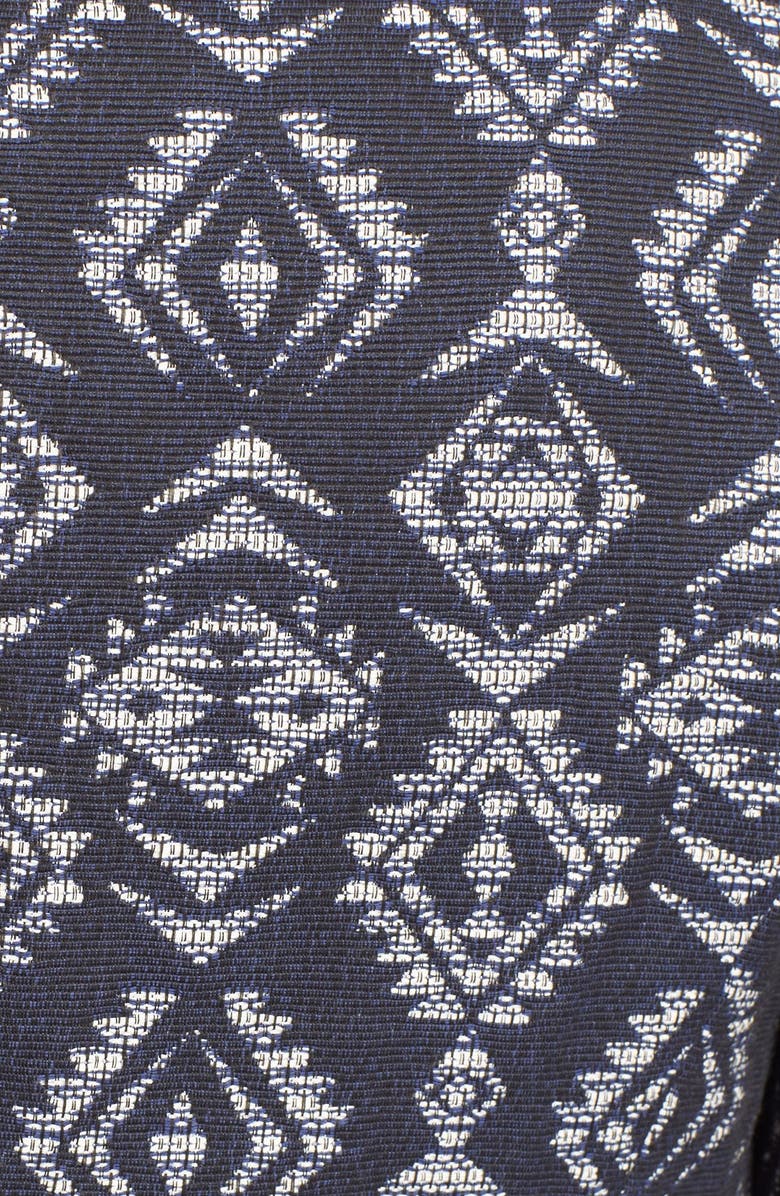 Helene Berman Geometric Jacquard Jacket, Main, color, 
