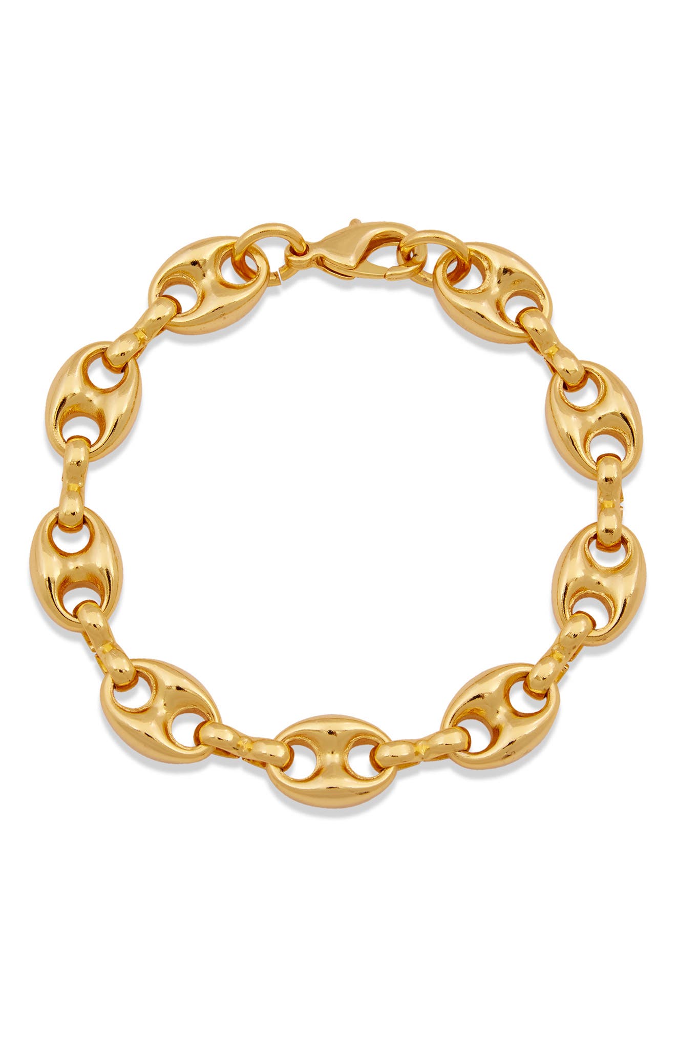 SAVVY CIE JEWELS Puffy Mariner Link Bracelet