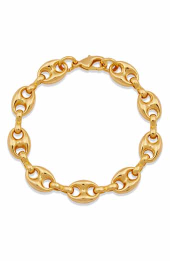 SAVVY CIE JEWELS Puffy Mariner Link Bracelet