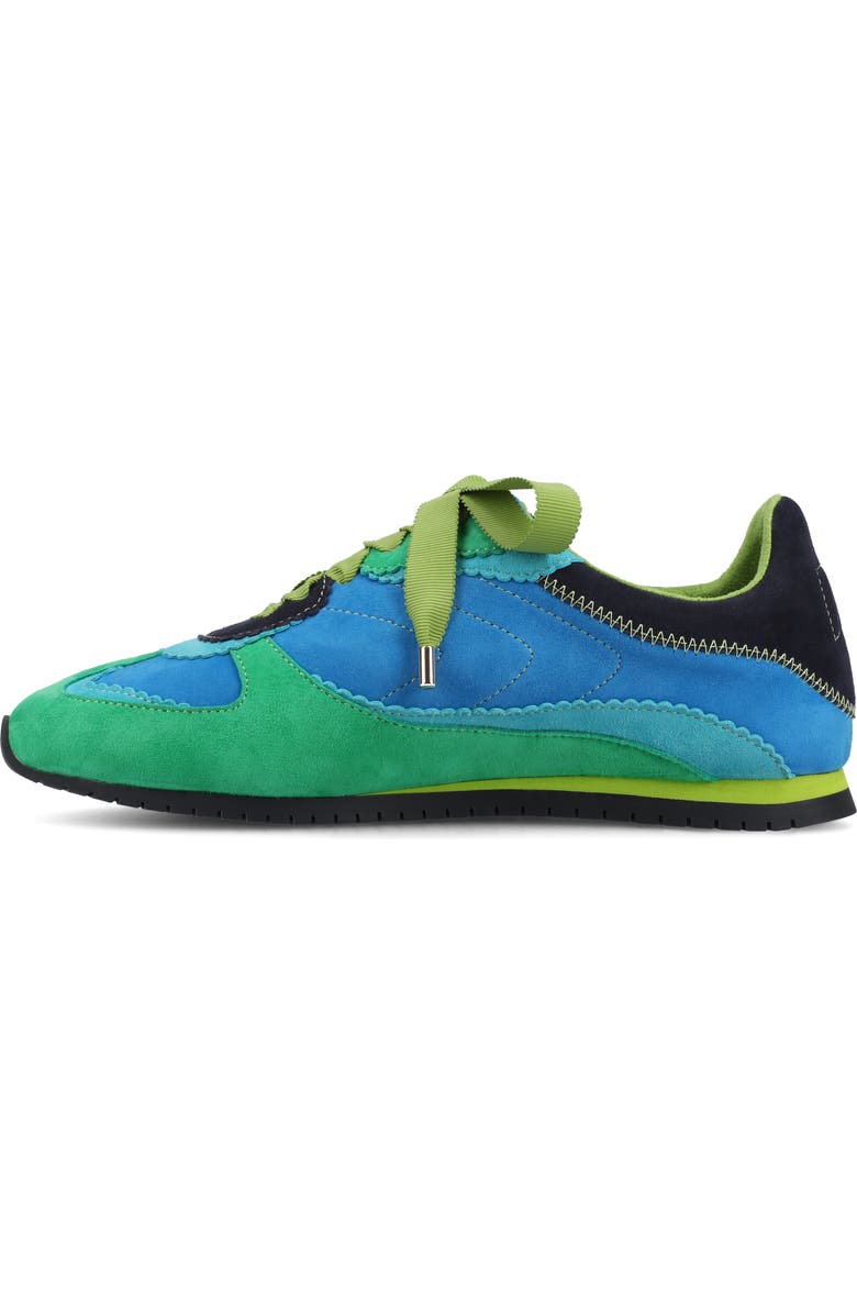 Birdies The Speedbird Sneaker, Alternate, color, Multi Cyan Suede