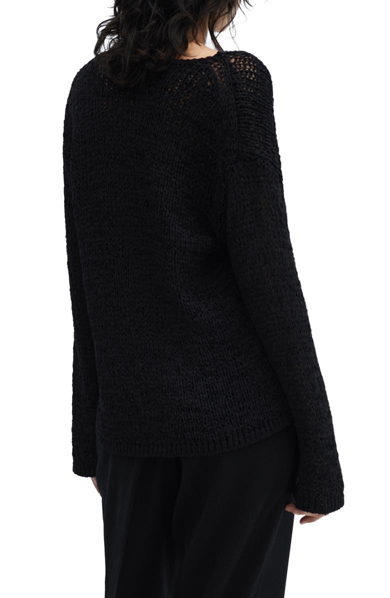 MANGO Oversize Open Stitch Sweater, Alternate, color, 