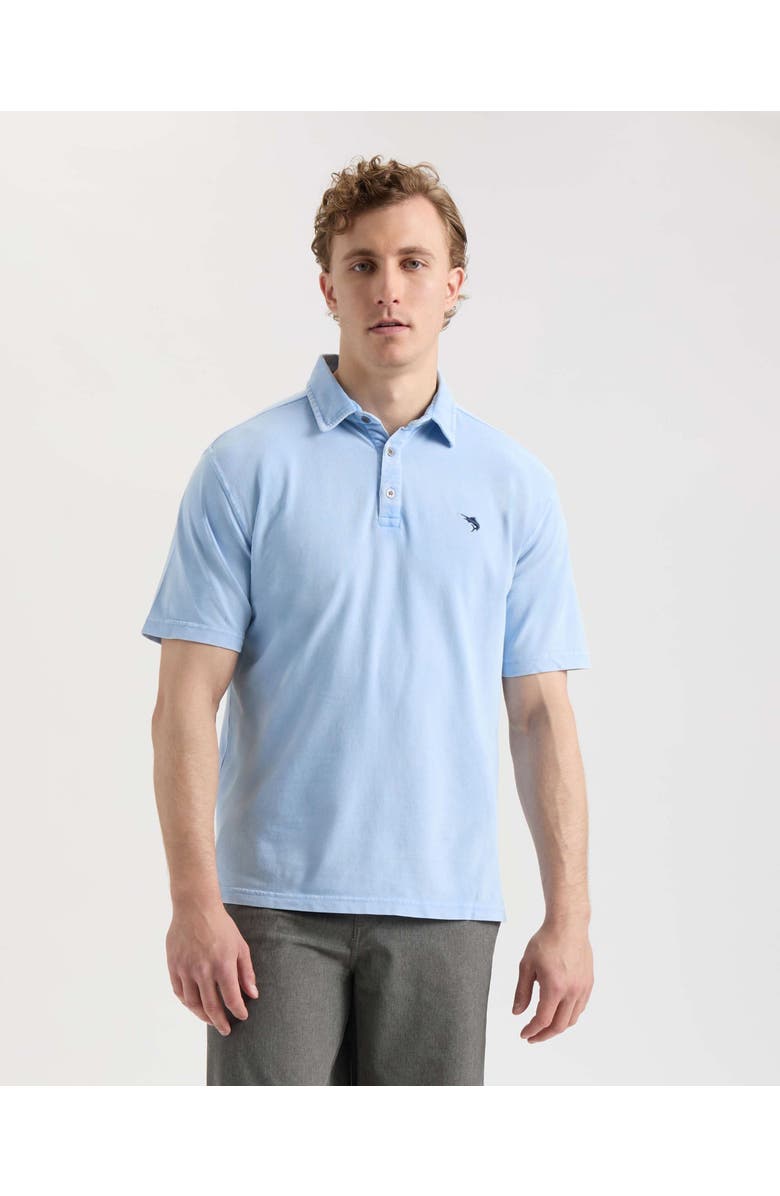 Salt Life Tidal Shift Polo, Main, color, Powder Blue