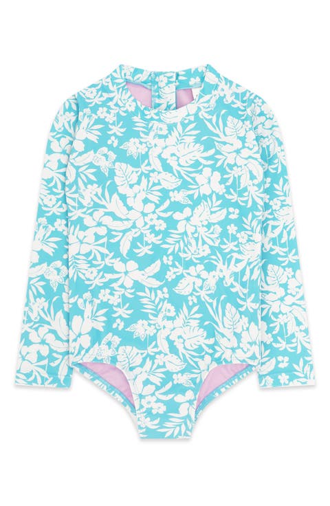 Kids' Wave Chaser Long Sleeve UPF 50+ One-Piece Rashguard Swimsuit (Baby & Toddler)