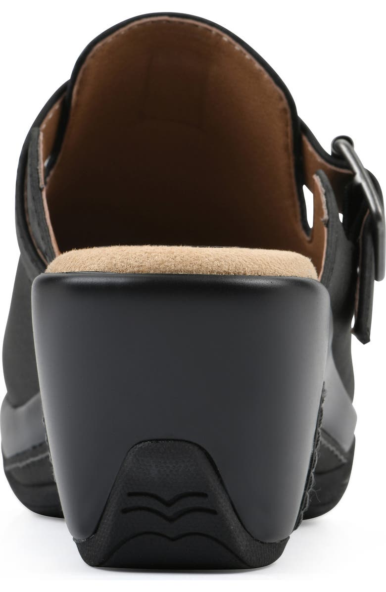 White Mountain Footwear Viewed Mule, Alternate, color, Black