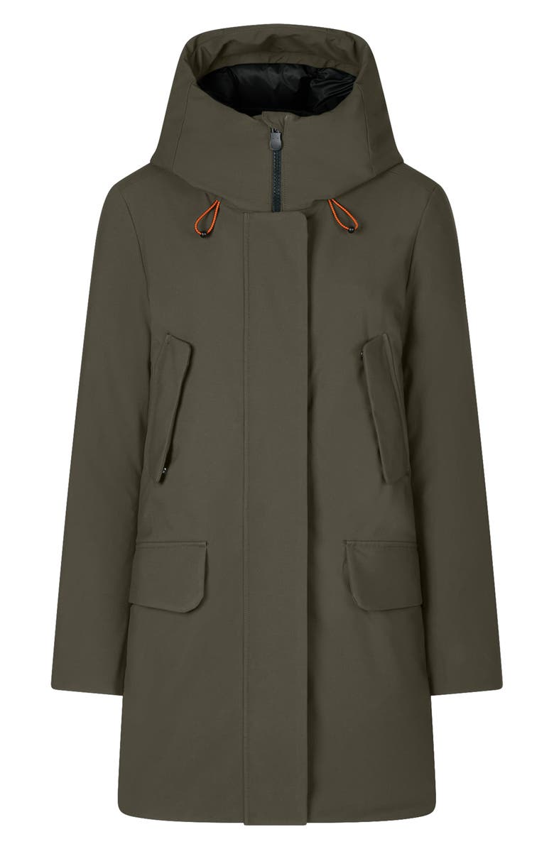 Save The Duck Soleil Water Repellent Hooded Parka, Main, color, 