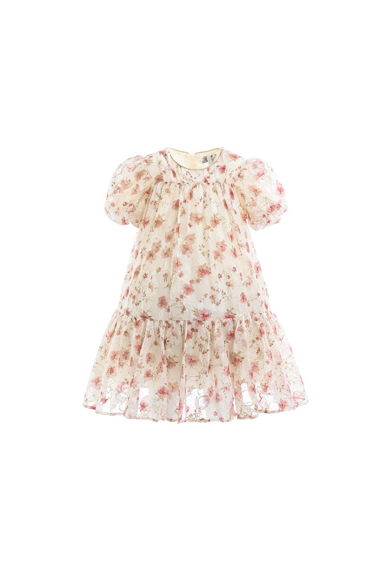 Vienna Floral Dress, Alternate, color, Pink