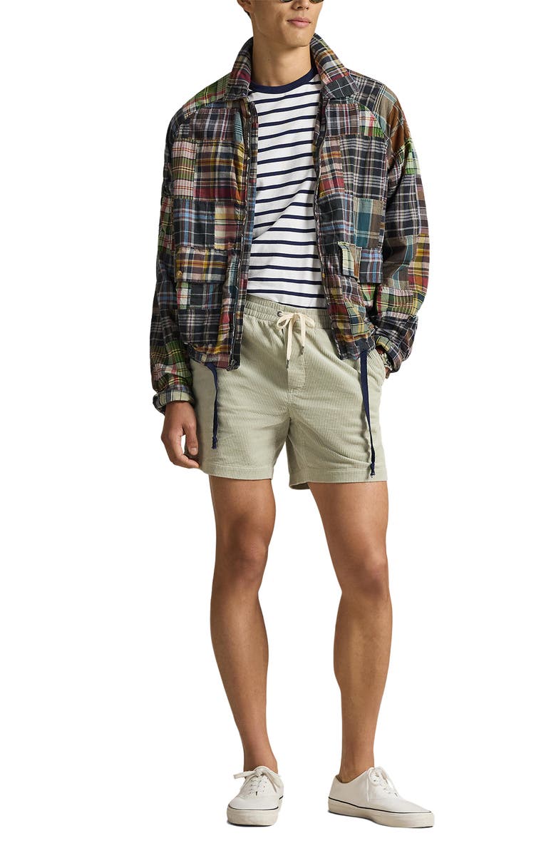 Polo Ralph Lauren Prepster Corduroy Shorts, Alternate, color, Khaki Stone