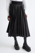Sacai Pleated Cargo Midi Skirt
