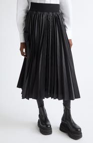 Sacai Pleated Cargo Midi Skirt