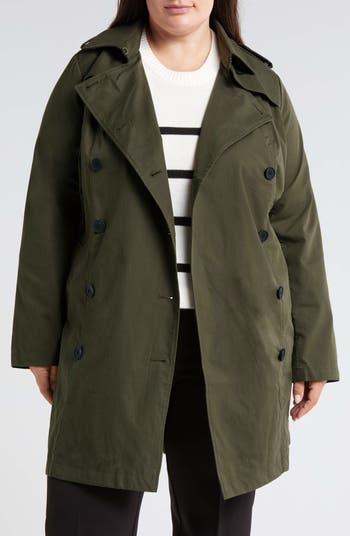 Universal Standard Derjon Double Breasted Trench Coat | Nordstrom