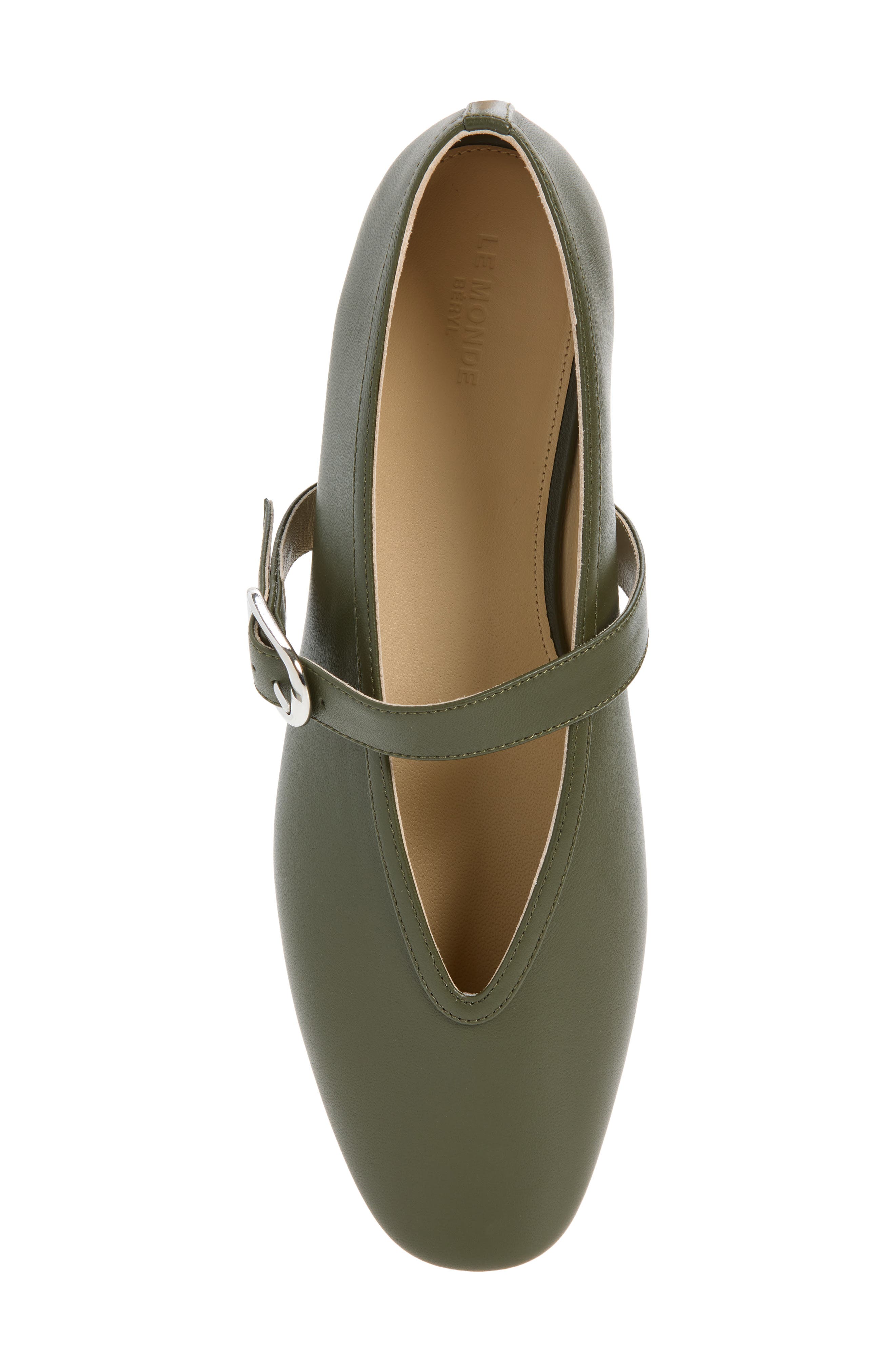 Stella Mary Jane Flat, Alternate, color, MILITARY