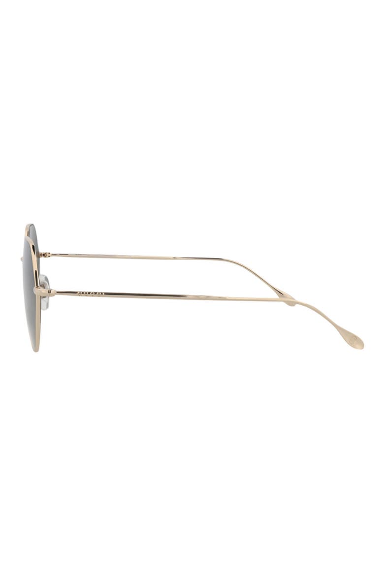 55mm Geometric Sunglasses, Alternate, color, GOLD GOLD GREY
