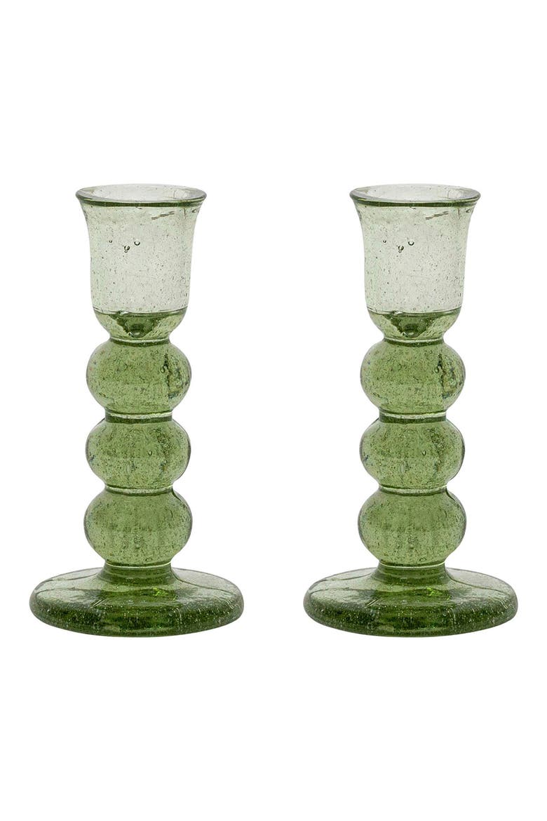 Provence Set of 2 Candlesticks, Main, color, BASIL