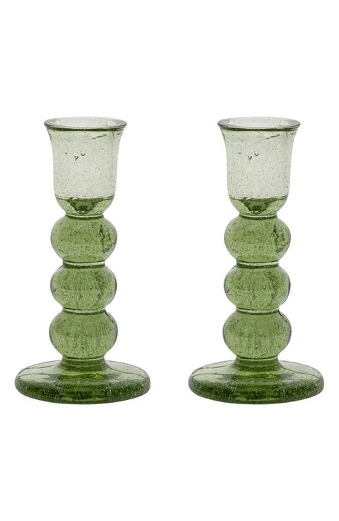 Provence Set of 2 Candlesticks