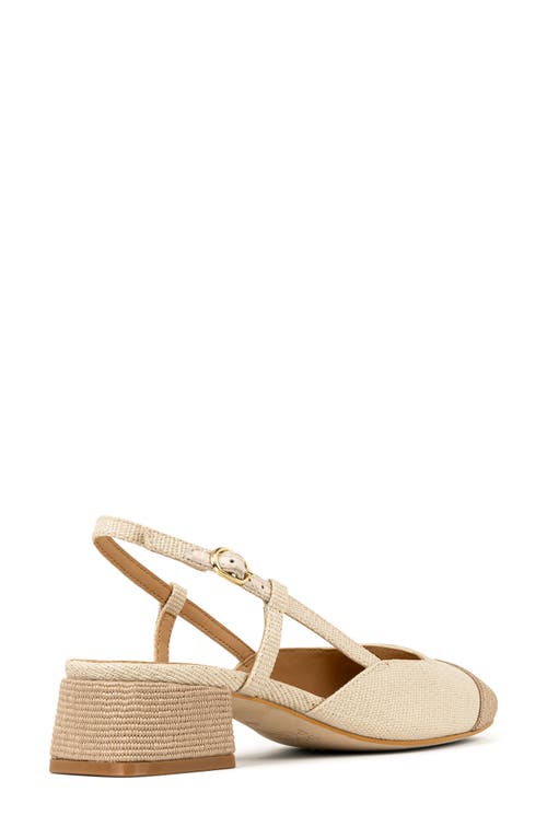 DONALD PLINER DONALD PLINER WOVEN SLINGBACK PUMP 