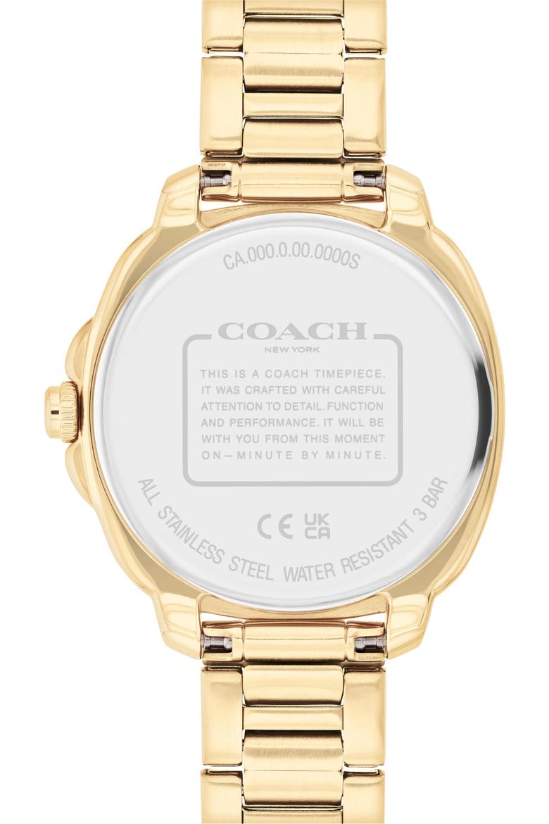 Kitt Bracelet Watch, 34mm, Alternate, color, GOLD
