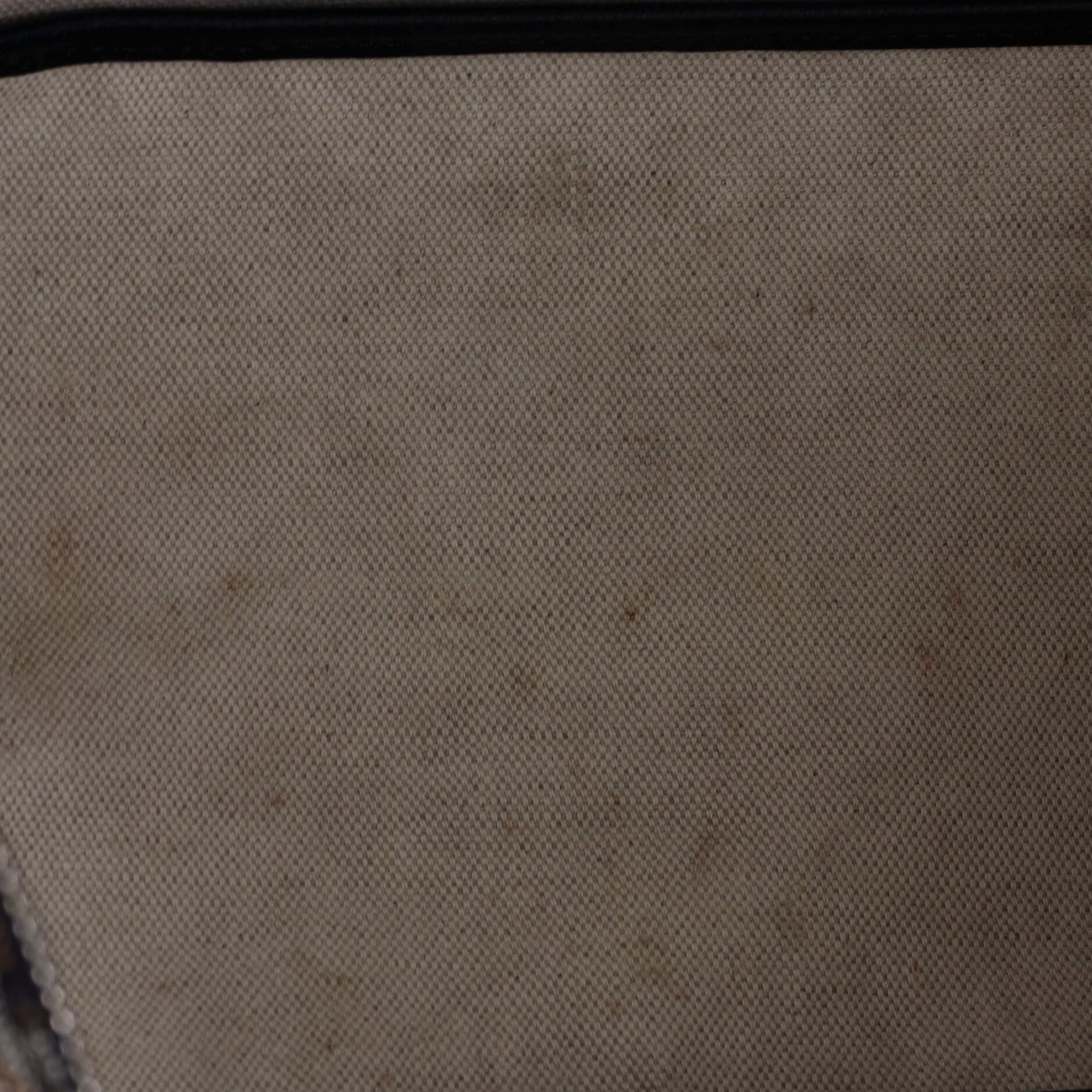 Pre-Owned Goyard Boheme Hobo Printed Coated Canvas, Alternate, color, Black