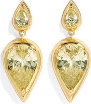 LILI CLASPE Imara Cubic Zirconia Drop Earrings