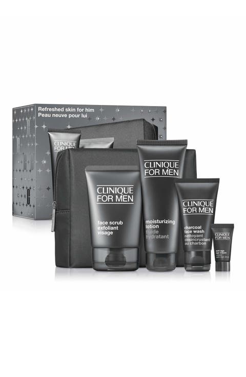 Refreshed Skin For Him Skincare Gift Set $104 Value