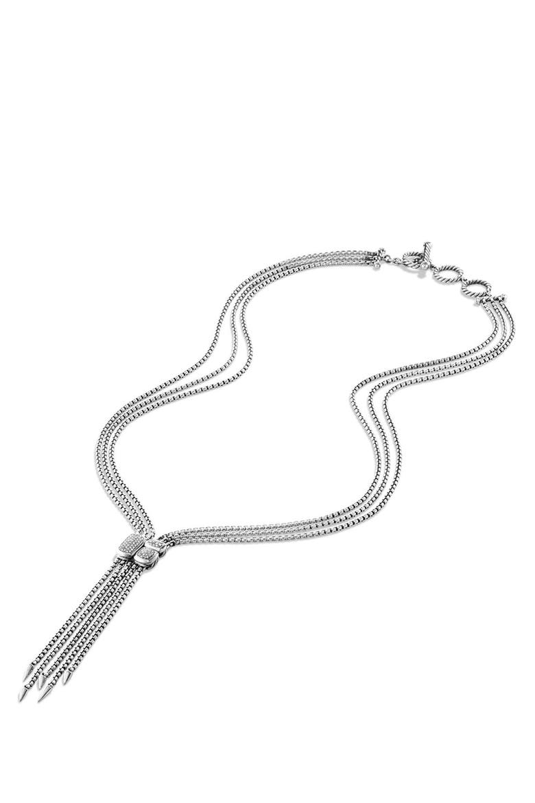 'Confetti' Drop Necklace with Diamonds, Alternate, color, DIAMOND