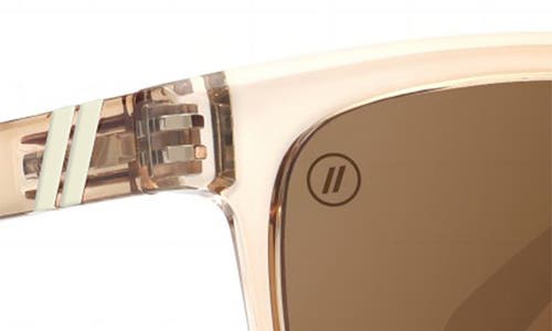 Blenders Eyewear 52mm Sender Polarized Square Sunglasses