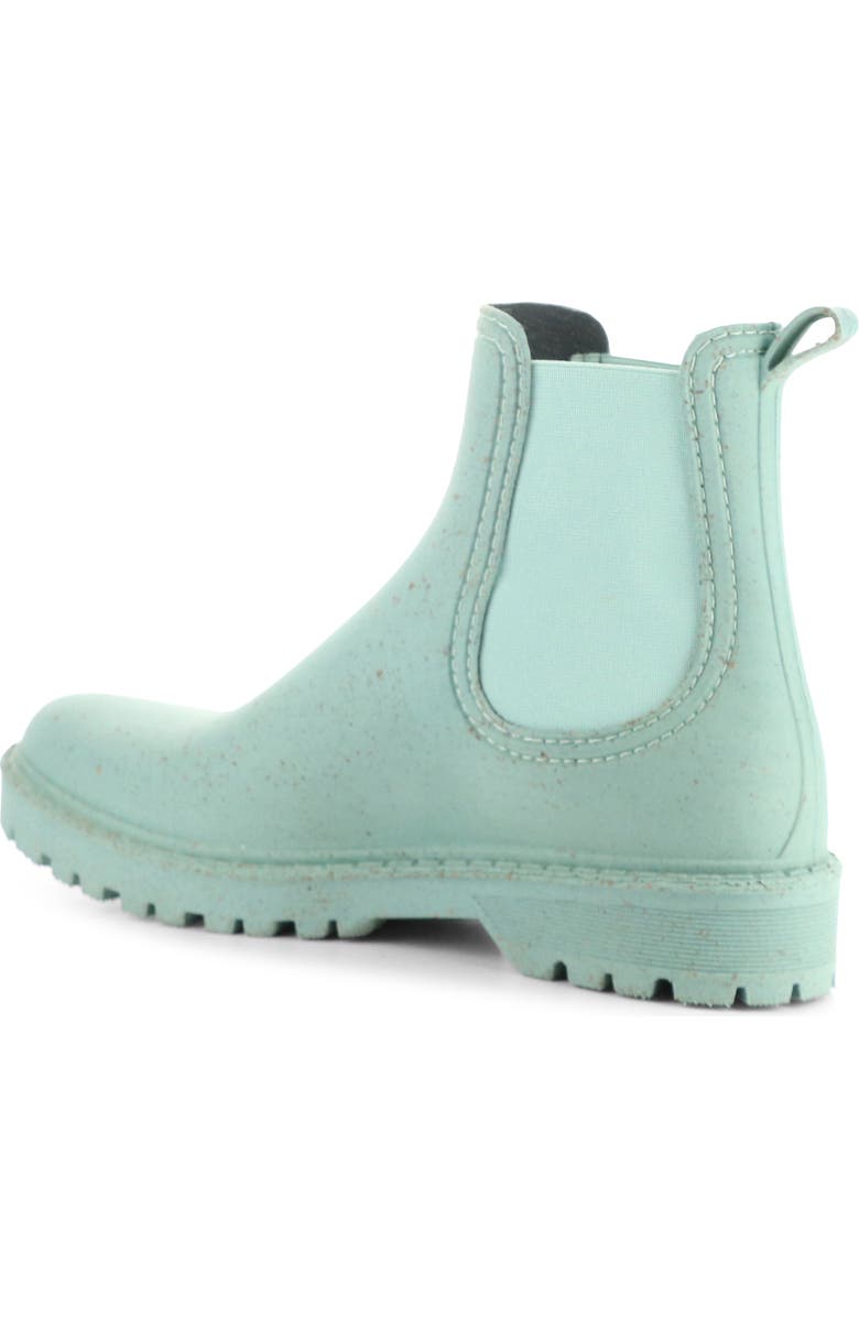Asportuguesas by Fly London Oak Waterproof Chelsea Boot, Alternate, color, Mint Rubber Cork