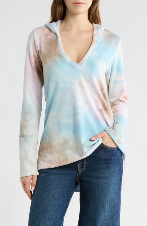 Hooded High-Low Tunic