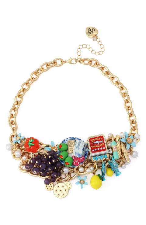 Charcuterie Bauble Frontal Necklace