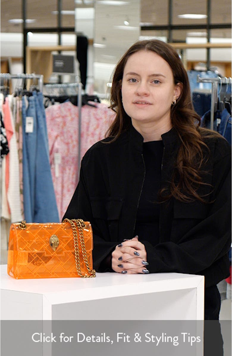 Mini Kensington Vinyl Crossbody Bag, sales video thumbnail