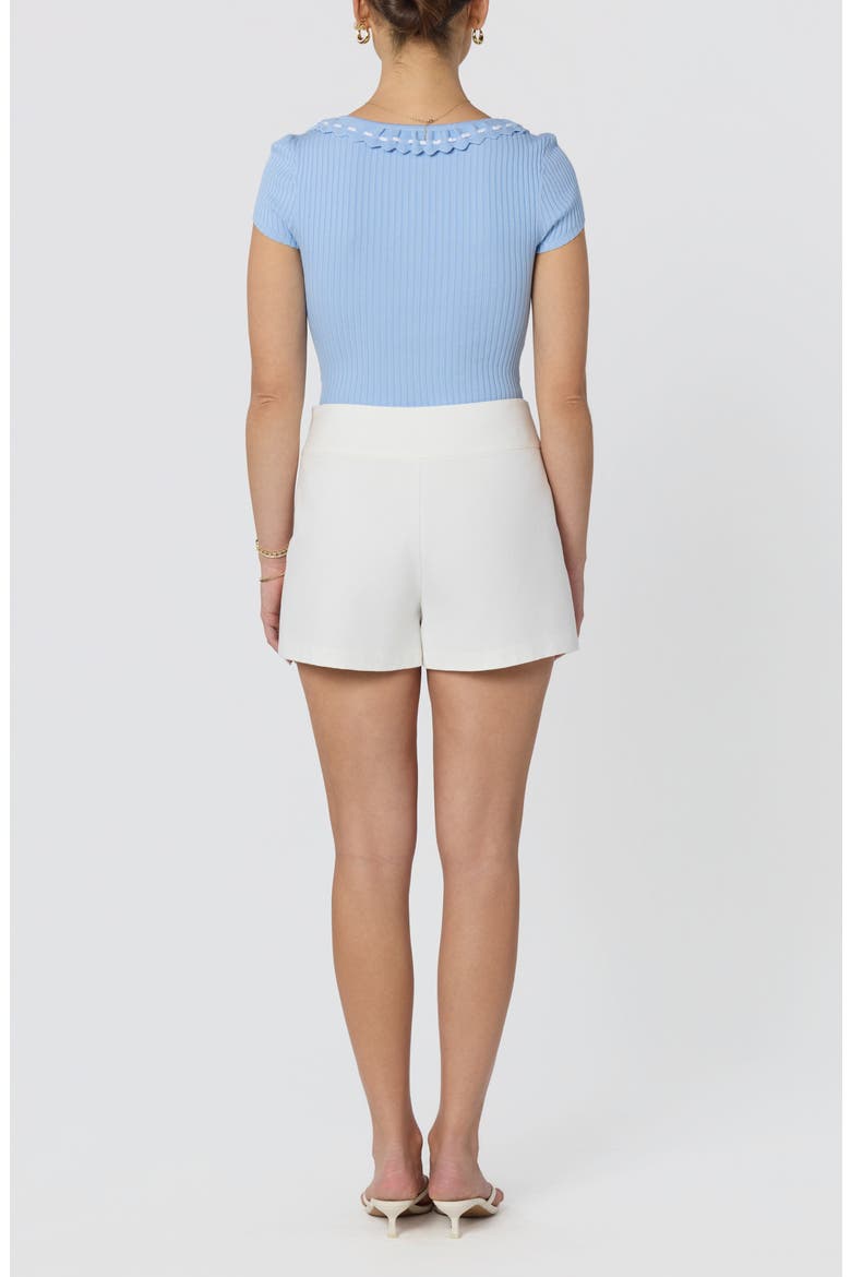 Lina Scoop Neck Knit Top, Alternate, color, BLUE
