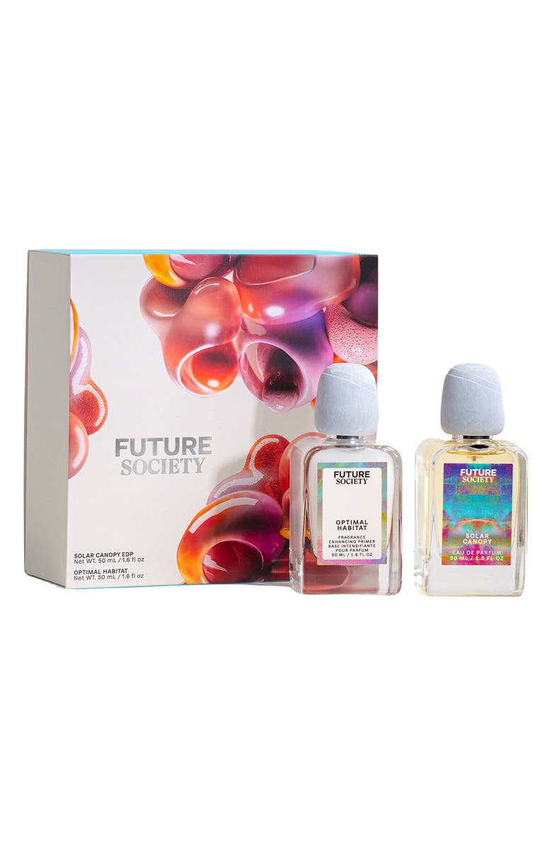 Future Society Solar Canopy Perfume & Primer Gift Set, Main, color,