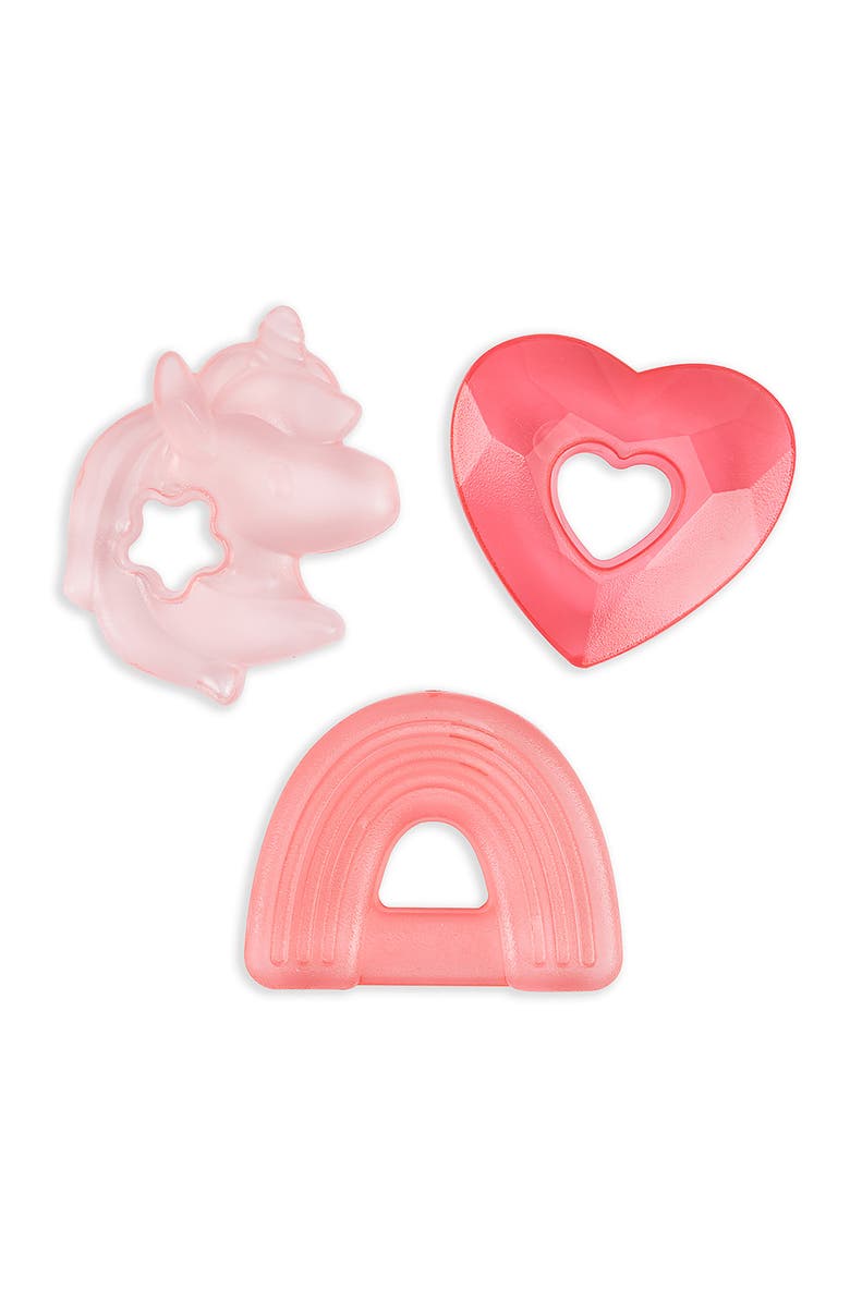 Itzy Ritzy Cutie Cooler Water Filled Teethers - Pack of 3, Main, color, 