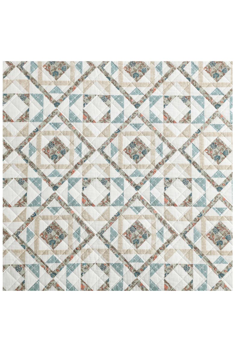 Annie Twin Reversible Quilt Set, Alternate, color, BLUE