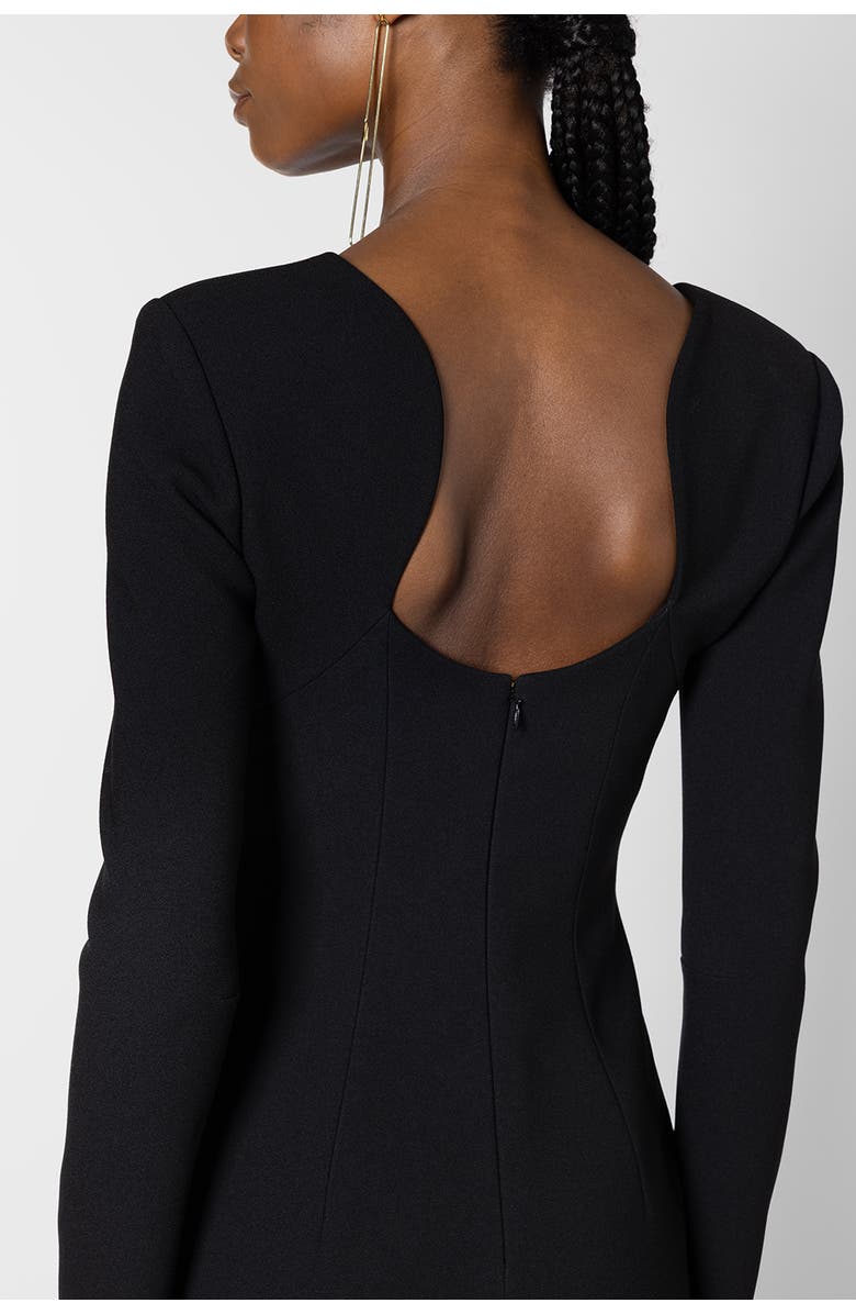 Roksanda Zari Sweetheart Full Length Dress, Alternate, color, Black