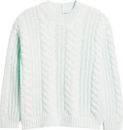 CITY BLUES Cable Knit Sweater