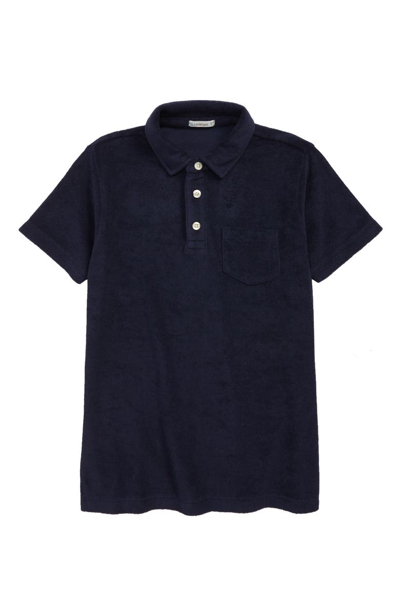 crewcuts by J.Crew Terry Polo, Main, color, 
