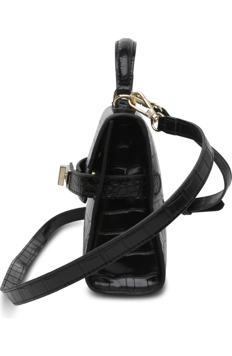 Steve Madden Dignify Croc Embossed Crossbody Bag, Alternate, color,