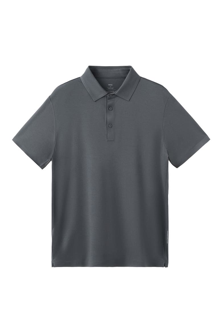 Comfort Stretch Polo, Alternate, color, DARK GREY