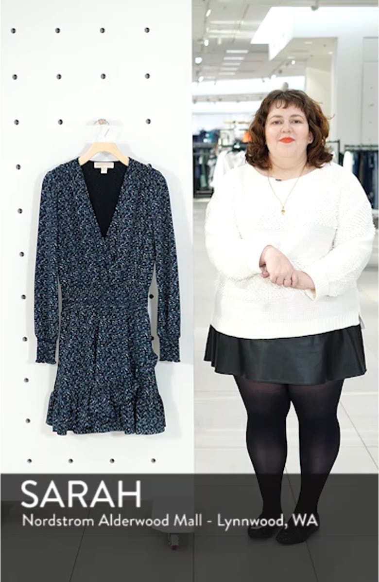 Space Dye Ruffle Dress, sales video thumbnail