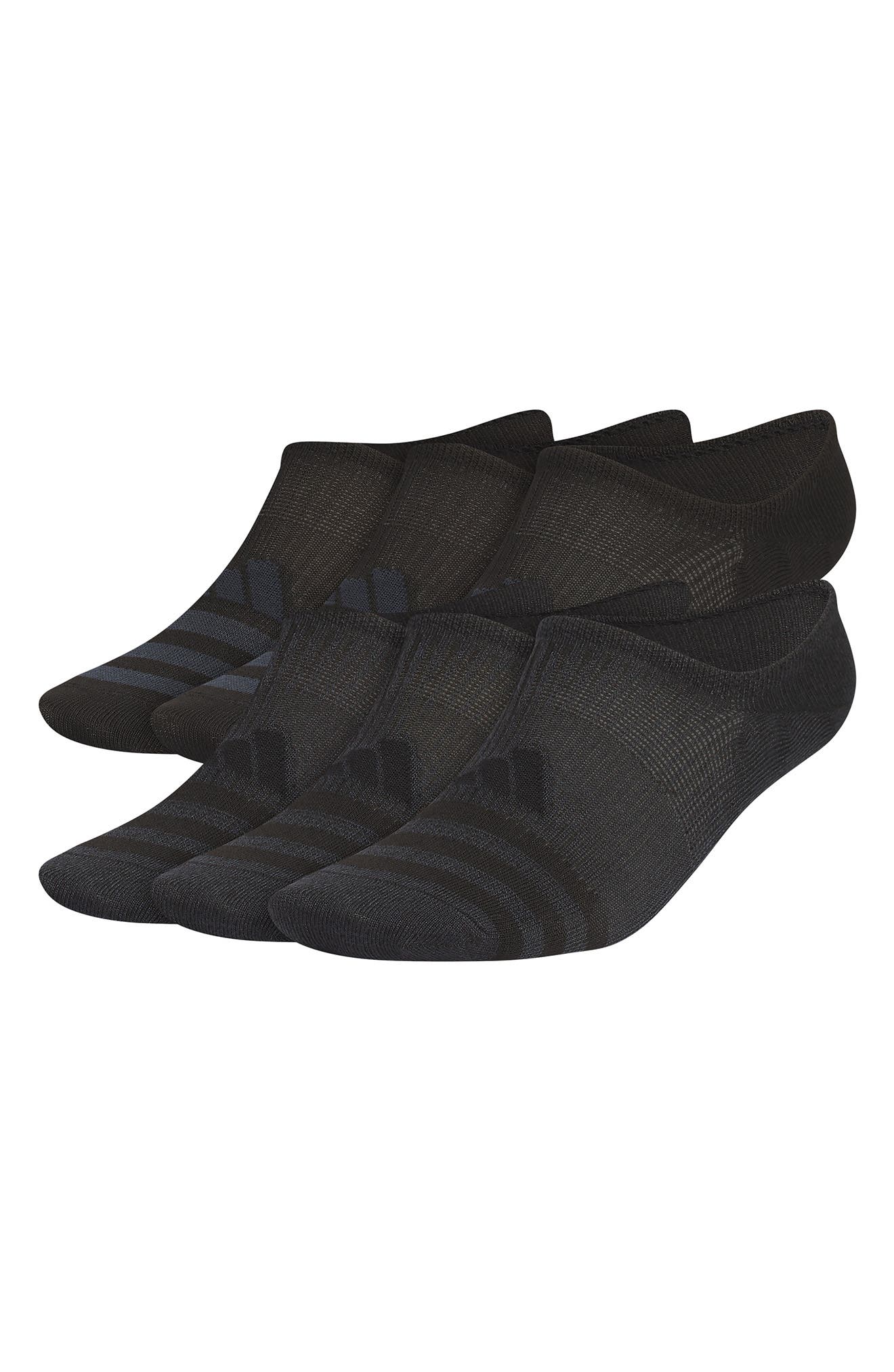 adidas 6-Pack Superlite No-Show Socks