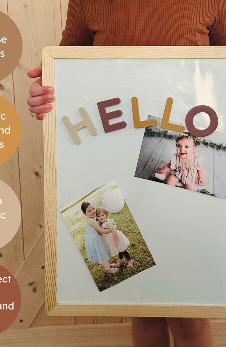 BROOKLYN NEUTRAL Magnetic Whiteboard, Alternate, color, White