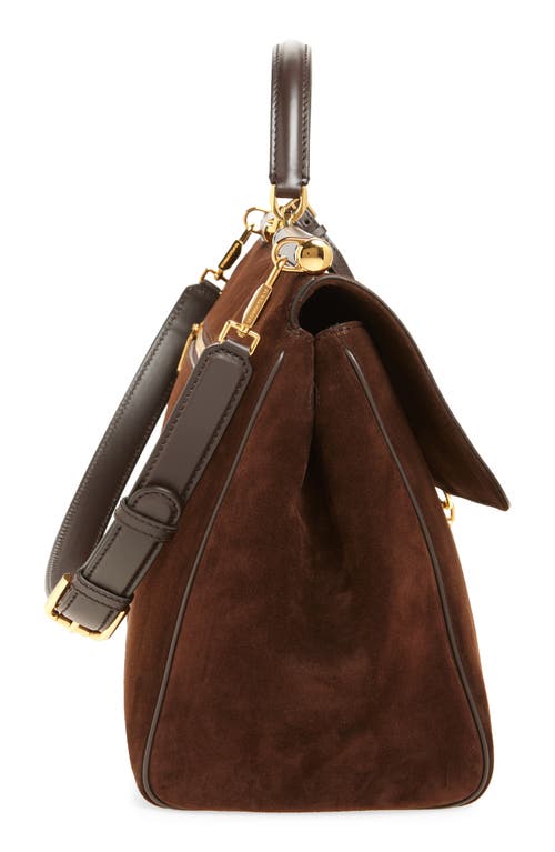 Dolce & Gabbana Dolce&gabbana My Sicily East/west Suede Handbag