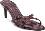 Abound Sylvia Croc Embossed Heeled Sandal