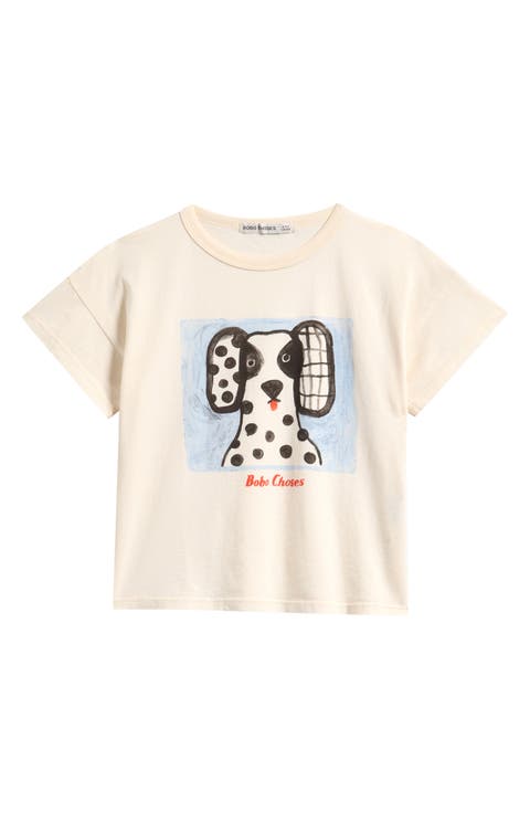 Kids' Van Dog Organic Cotton Graphic T-Shirt (Toddler, Little Kid & Big Kid)