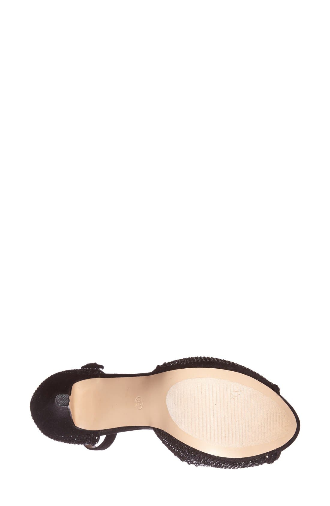 Lauren Lorraine 'Venice' Ankle Strap Platform Sandal, Alternate, color, 